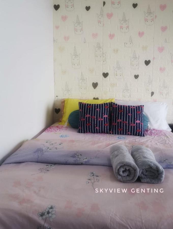 ג'נטינג היילנדס 12 Pax Skyview Homestay 2 Family Room 2R2B Golden Hills Mountain View Genting Highland מראה חיצוני תמונה